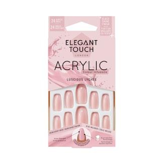 Elegant Touch Acrylic irtokynnet Lucious Lychee