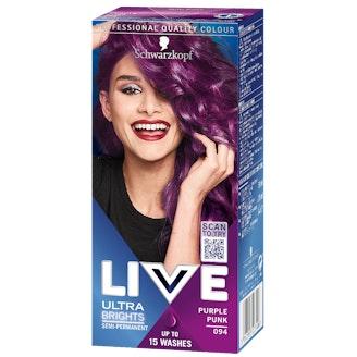 Schwarzkopf Live Color Ultra Brights 94 Purple Punk hiusväri