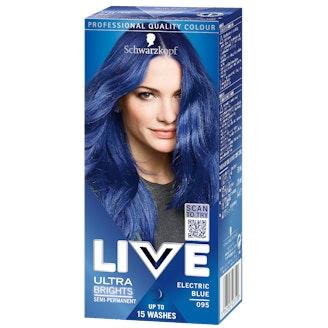 Schwarzkopf Live Color XXL Ultra Brights hiusväri 95 Electric Blue