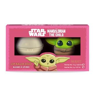 Mad Beauty Star Wars Mandalorian The Child Lip Balm Duo huulivoide 2 kpl