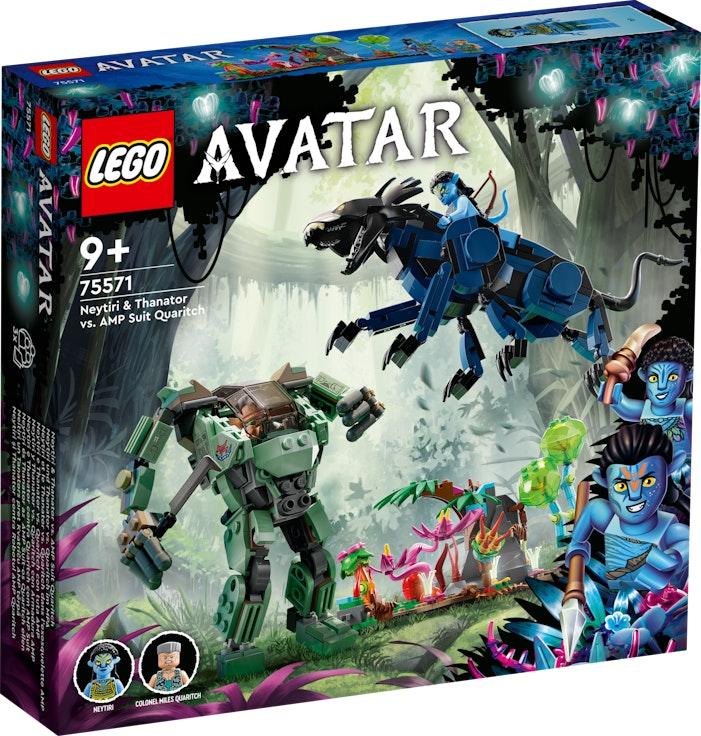 LEGO Avatar 75571 Neytiri ja Thanator vs.Quaritch AMP-puvussa