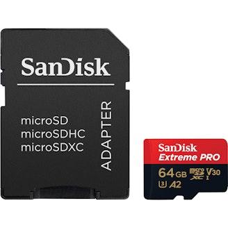 SanDisk Extreme Pro 64 Gt microSDXC UHS-I U3 -muistikortti
