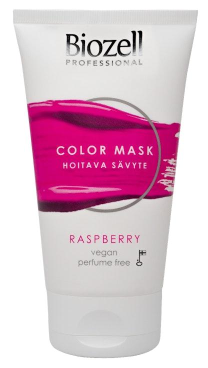 Biozell Color Mask 150ml raspberry hoitava hiussävyte