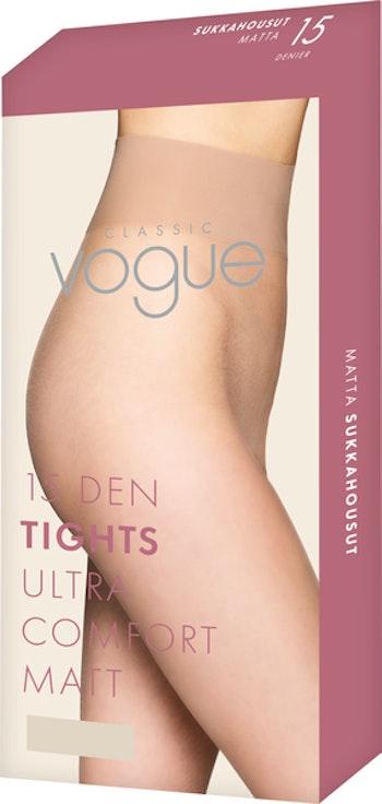 Classic Vogue Ultra Comfort 15 den sukkahousut natural