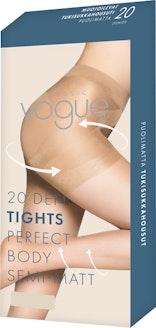 Classic Vogue Perfect Body 20 den sukkahousut musta