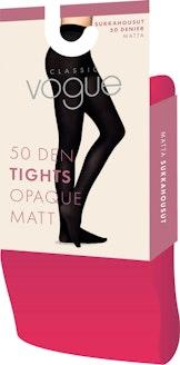 Classic Vogue Opaque 50 den sukkahousut peony pink