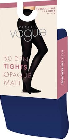 Classic Vogue Opaque 50 den sukkahousut cobalt blue