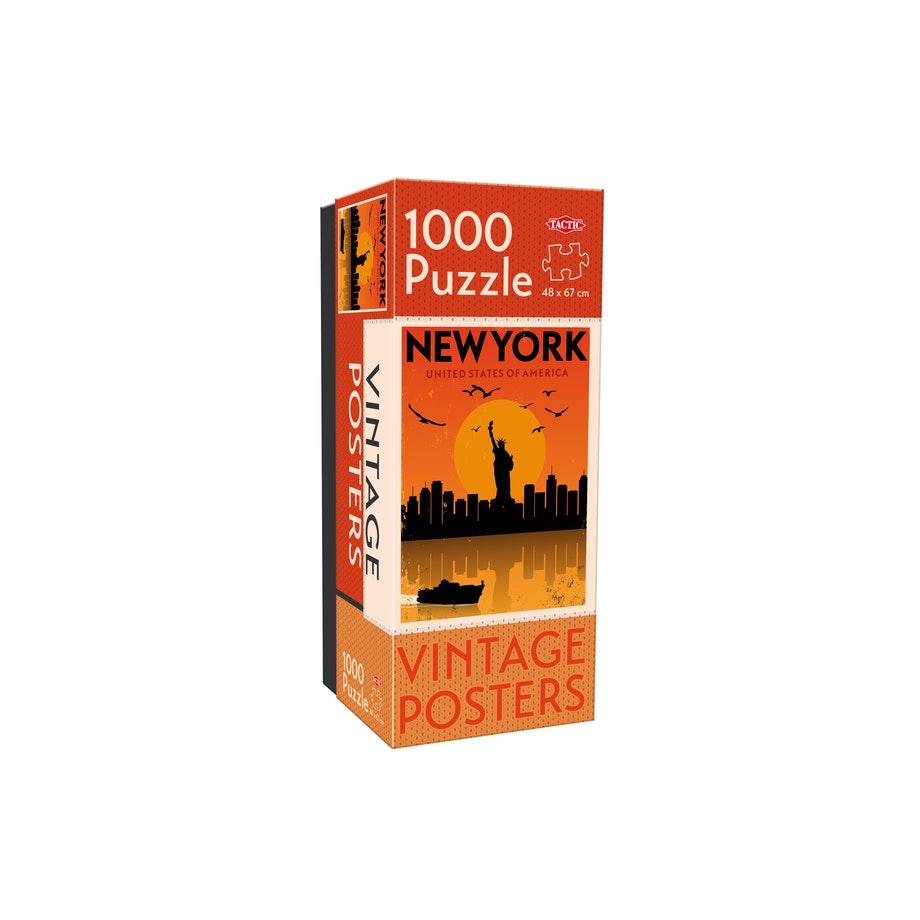Tactic 1000 palaa Vintage Cities New York palapeli