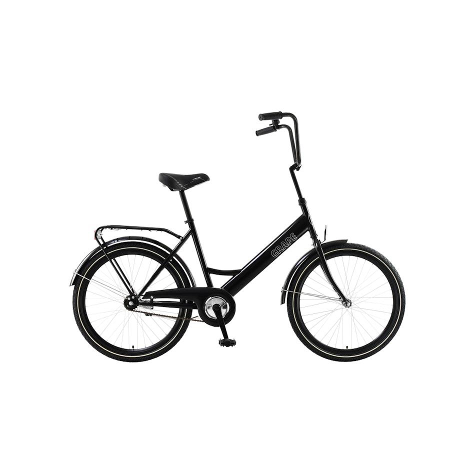 Grape Kombi 24" 1-vaihteinen polkupyörä, musta