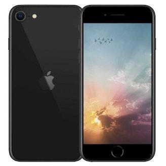 Apple iPhone SE (2020) 128 Gt tehdashuollettu puhelin musta