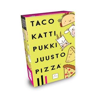 Taco Katti Pukki Juusto Pizza -korttipeli