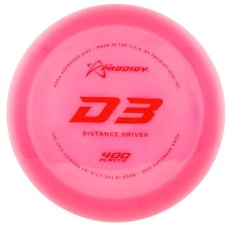 Prodigy D3 400 draiveri frisbeegolfkiekko