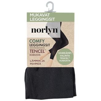 Norlyn A41634 Comfy Tencel 3D leggingsit musta