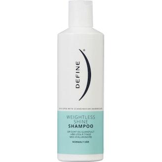 Define Weightless Shine Shampoo hyalyronihappoa sisältävä kiiltoa antava shampoo normaaleille 250ml