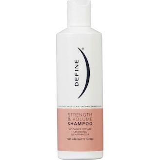 Define Strength & Volume shampoo tuuheuttava ja vahvistava shampoo hennoille hiuksille 250ml