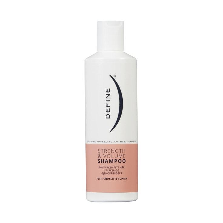 Define Strength & Volume shampoo tuuheuttava ja vahvistava shampoo hennoille hiuksille 250ml