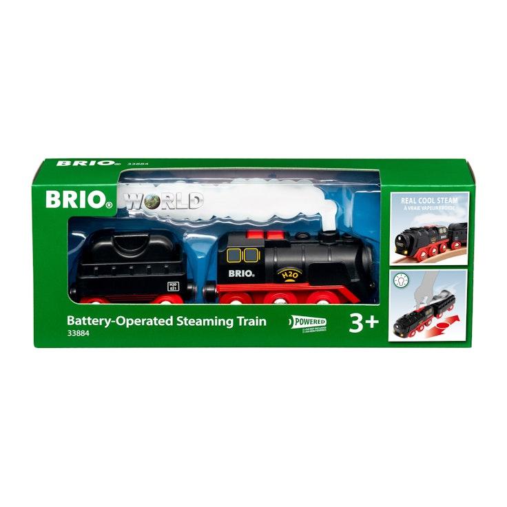 BRIO Paristokäyttöinen höyryävä höyryjuna