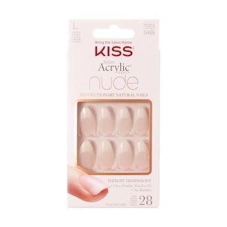Kiss Salon Acrylic Nude kynsisetti KAN06