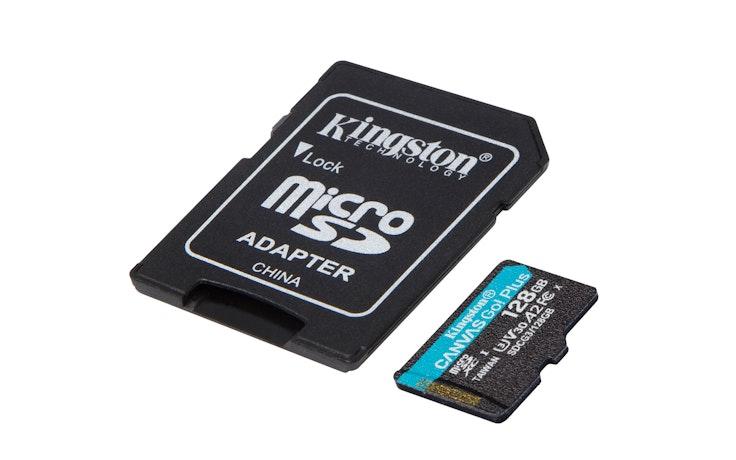 Kingston Canvas Go! Plus 128 Gt microSD-muistikortti