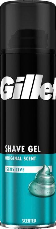 Gillette Sensitive Skin Gel parranajogeeli 200 ml