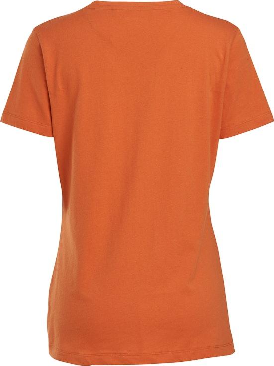 mywear naisten t-paita Alisa oranssi