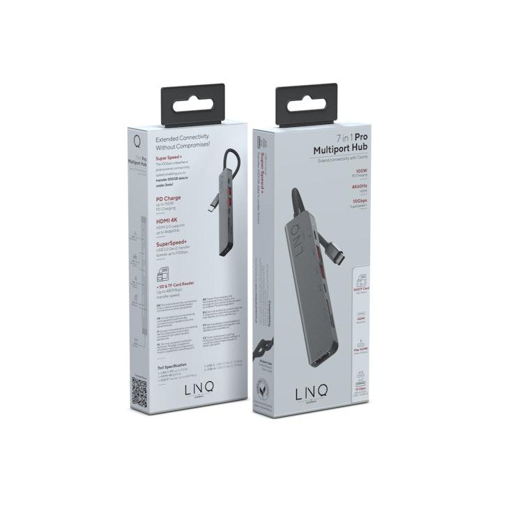 LINQ 7-in-1 PRO USB-C Multiport adapteri