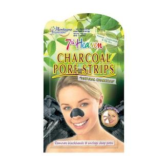 7th Heaven Natural Charcoal Nose Pore Strips ihonpuhdistuslaput nenälle 3kpl
