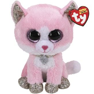 TY Beanie Boos FIONA - vaaleanpunainen kissa reg
