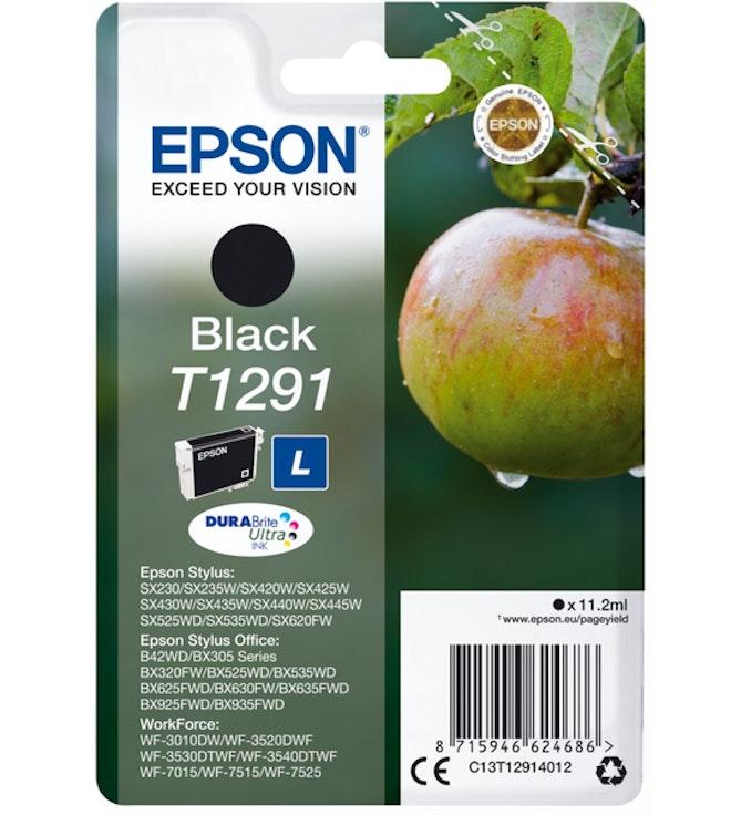 Epson T1291 mustekasetti musta 