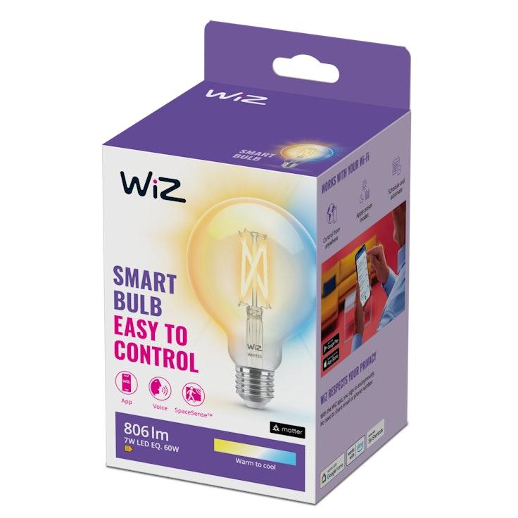 WiZ LED-filamenttilamppu 60W G95 E27