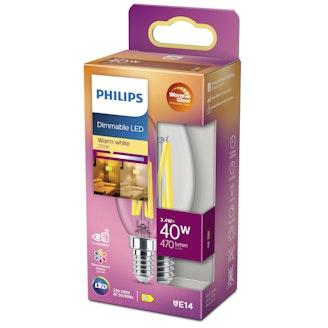 Philips LED kynttilälamppu 3.4W E14 470lm 2200-2700K