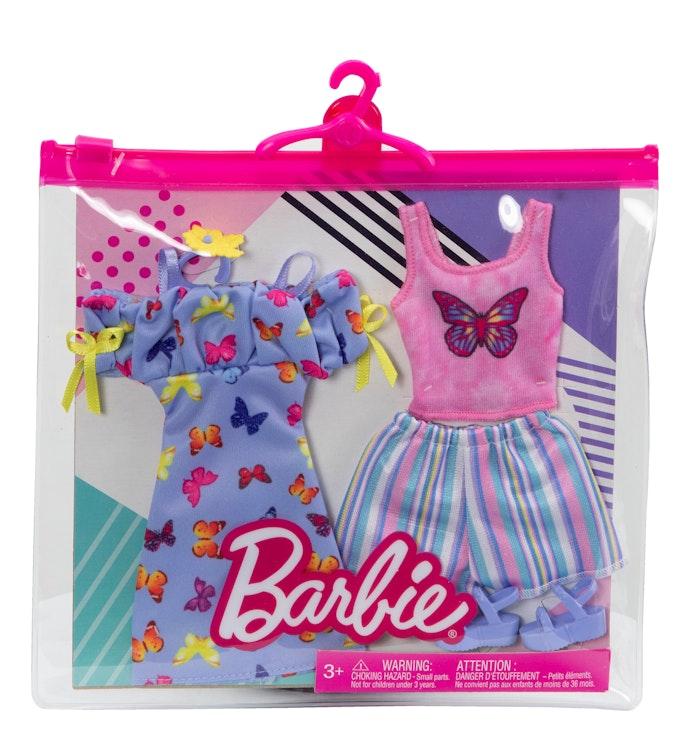 Barbie Fashion -vaatteet tuplapakkauksessa